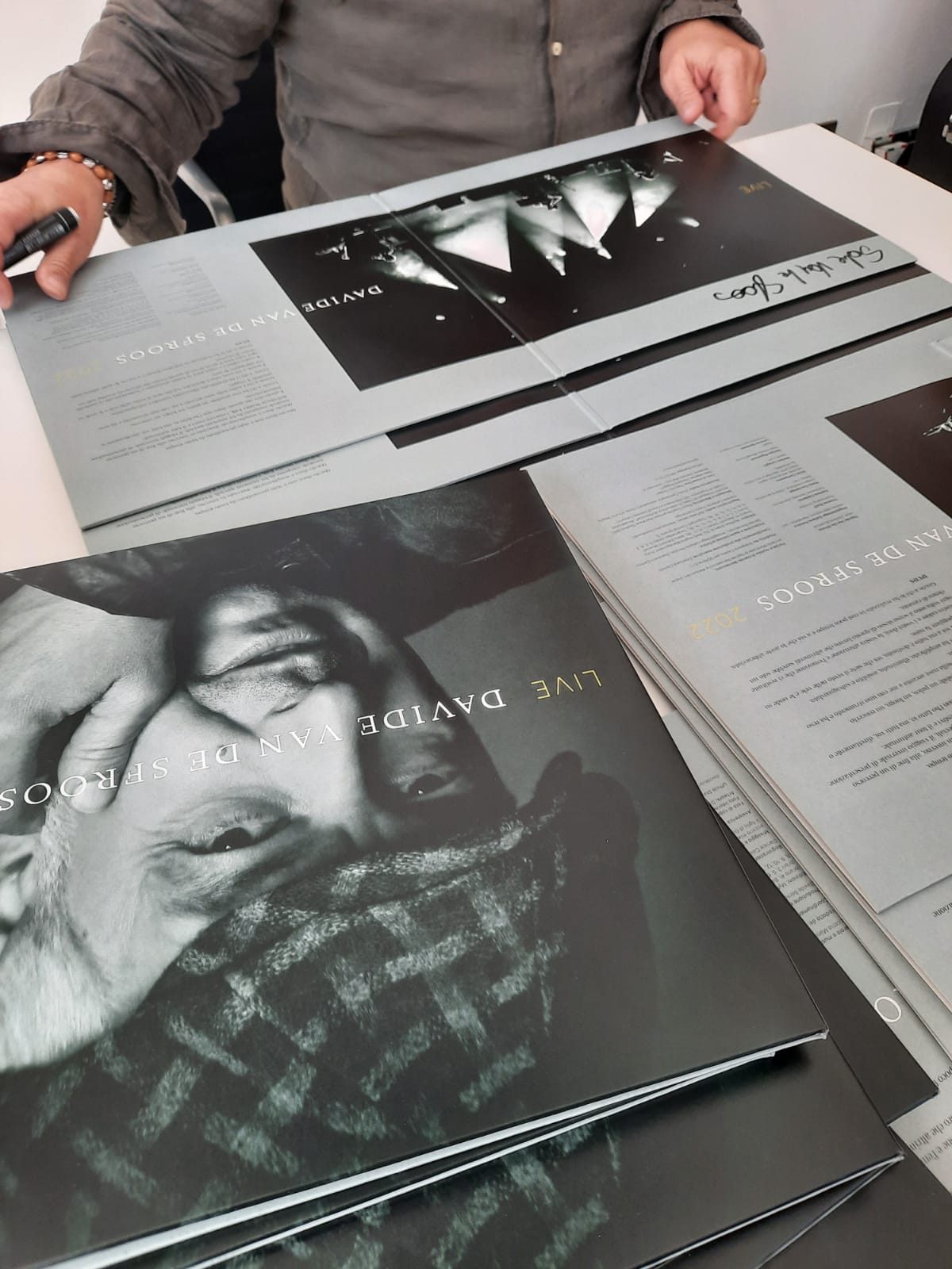 Davide Van De Sfroos - Live 2022 (Doppio Vinile LP - AUTOGRAFATO)