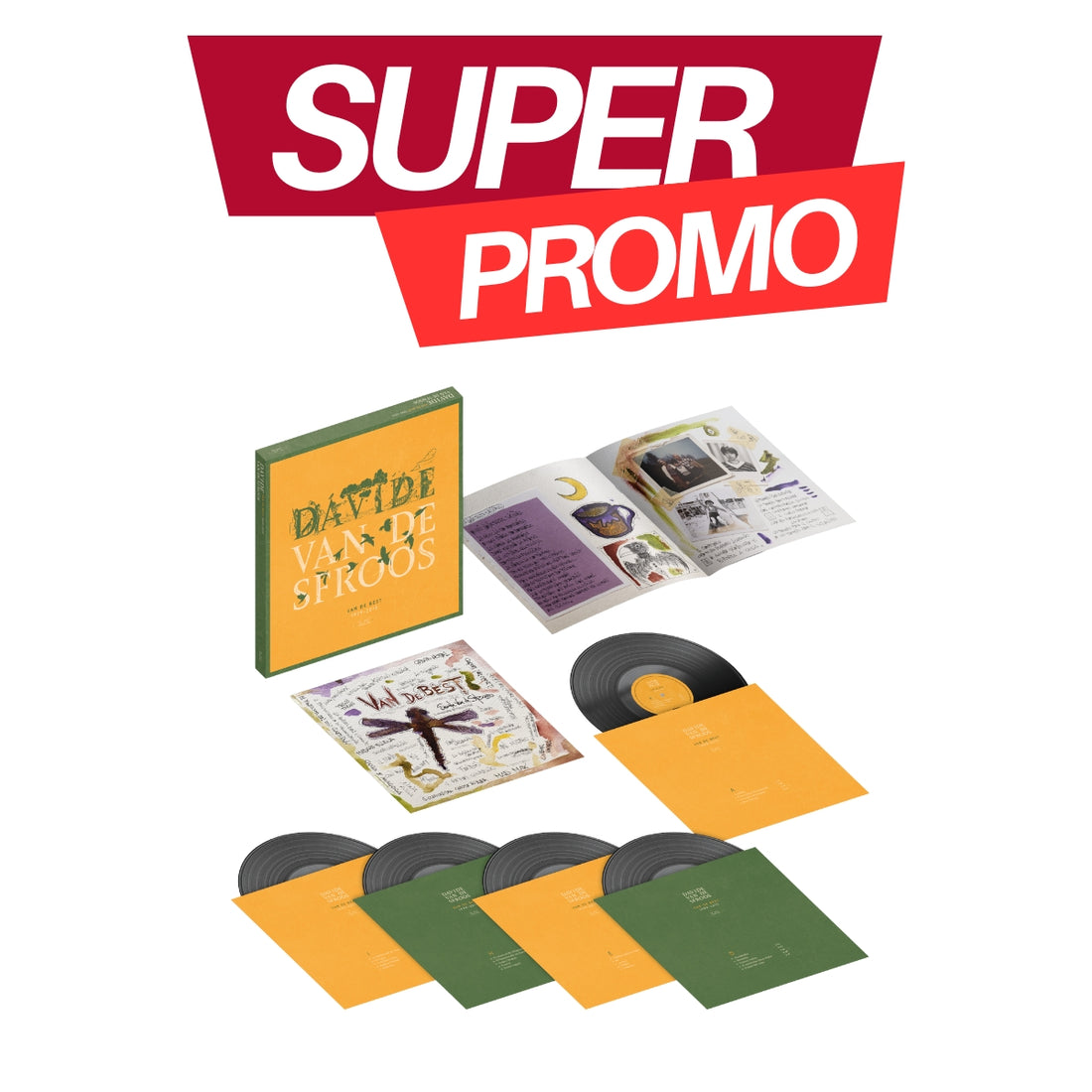 Box Vinile - VAN DE BEST (Ed.Limitata e Numerata)