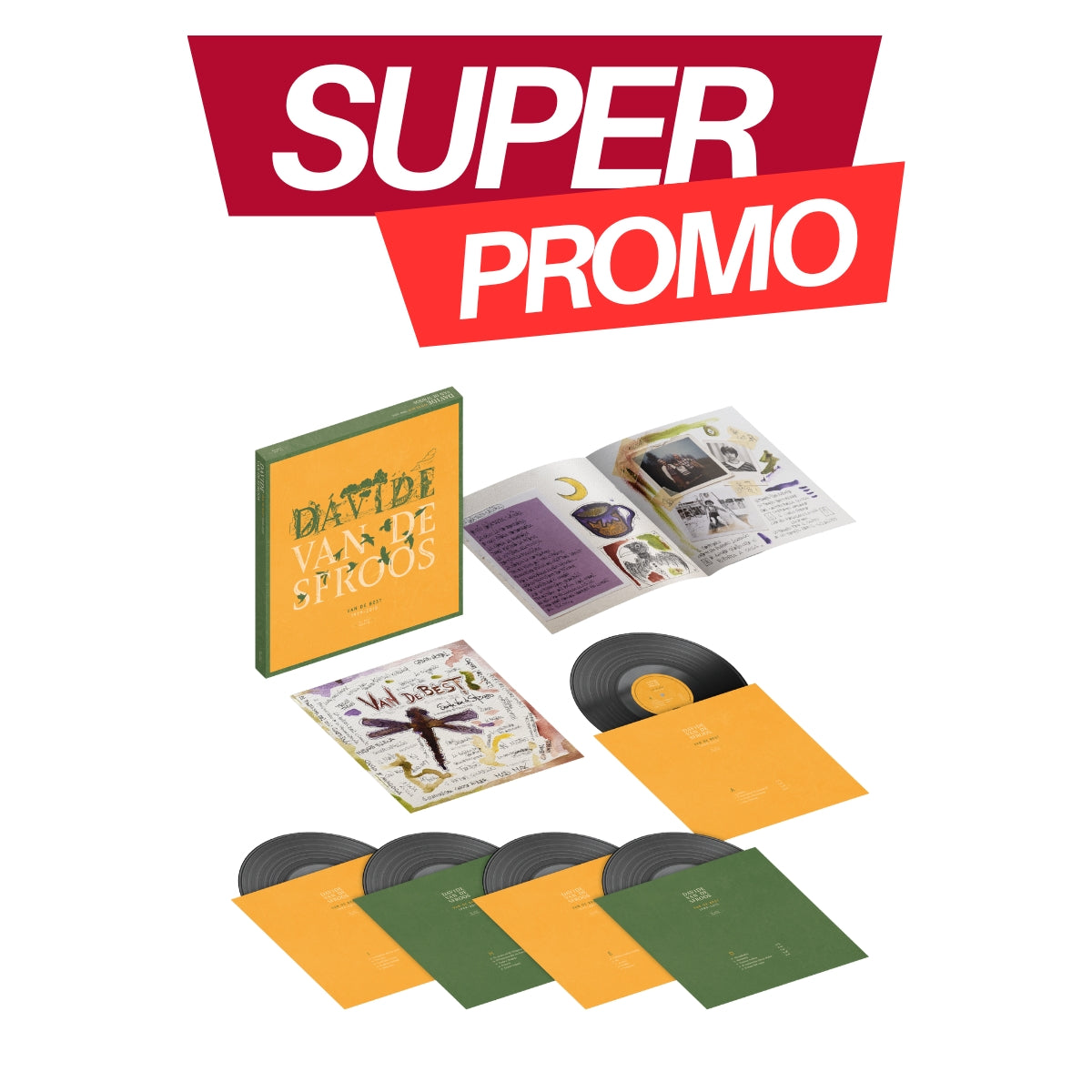 Box Vinile - VAN DE BEST (Ed.Limitata e Numerata)