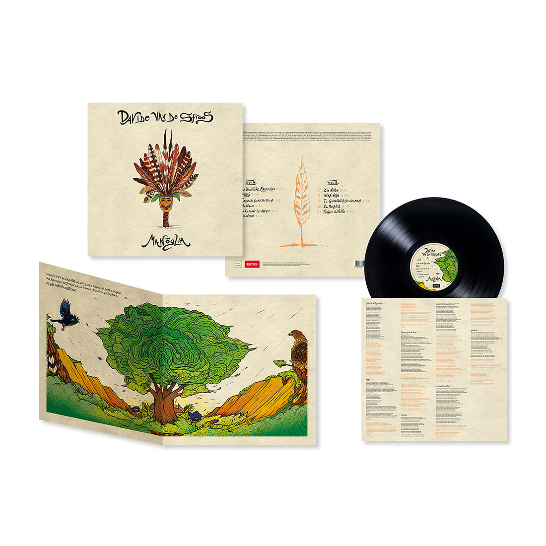 Manõglia - Vinile autografato